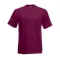 Fruit of the Loom F02 kereknyakú, rövid ujjú póló VALUEWEIGHT T, Burgundy - 2XL