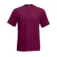 Fruit of the Loom F02 kereknyakú, rövid ujjú póló VALUEWEIGHT T, Burgundy - 2XL