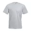 Fruit of the Loom F02 kereknyakú, rövid ujjú póló VALUEWEIGHT T, Heather Grey - L