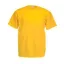 Fruit of the Loom F02 kereknyakú, rövid ujjú póló VALUEWEIGHT T, Sunflower - M