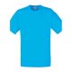 Fruit of the Loom F02 kereknyakú, rövid ujjú póló VALUEWEIGHT T, Azure - 2XL
