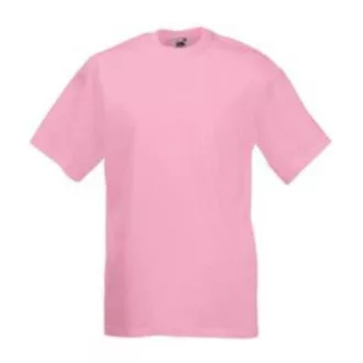   Fruit of the Loom F02 kereknyakú, rövid ujjú póló VALUEWEIGHT T, Light Pink