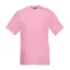 Fruit of the Loom F02 kereknyakú, rövid ujjú póló VALUEWEIGHT T, Light Pink - L