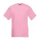 Fruit of the Loom F02 kereknyakú, rövid ujjú póló VALUEWEIGHT T, Light Pink - 3XL