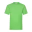 Fruit of the Loom F02 kereknyakú, rövid ujjú póló VALUEWEIGHT T, Lime - M