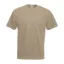 Fruit of the Loom F02 kereknyakú, rövid ujjú póló VALUEWEIGHT T, Khaki - 2XL