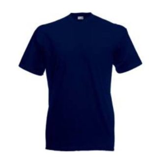   Fruit of the Loom F02 kereknyakú, rövid ujjú póló VALUEWEIGHT T, Deep Navy - 2XL