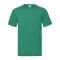 Fruit of the Loom F02 kereknyakú, rövid ujjú póló VALUEWEIGHT T, Retro Heather Green - 3XL