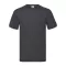 Fruit of the Loom F02 kereknyakú, rövid ujjú póló VALUEWEIGHT T, Dark Heather Grey - M