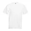 Fruit of the Loom F03 rövid ujjú környakas póló, SUPER PREMIUM T, White - XL