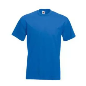   Fruit of the Loom F03 rövid ujjú környakas póló, SUPER PREMIUM T, Royal Blue