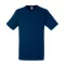 Fruit of the Loom F05 unisex rövid ujjú póló, HEAVY T, Navy - XL