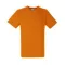 Fruit of the Loom F08 V-nyakú pamut póló, VALUEWEIGHT V-NECK T, Orange