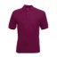 Fruit of the Loom F22 galléros piké póló 65/35, Burgundy - 2XL