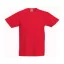 Fruit of the Loom F37 környakas gyerek póló, Kids Valueweight T, Red - 2/3