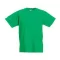 Fruit of the Loom F37 környakas gyerek póló, Kids Valueweight T, Kelly Green - 5/6