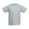 Fruit of the Loom F37 környakas gyerek póló, Kids Valueweight T, Heather Grey
