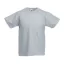 Fruit of the Loom F37 környakas gyerek póló, Kids Valueweight T, Heather Grey