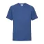 Fruit of the Loom F37 környakas gyerek póló, Kids Valueweight T, Retro Heather Royal
