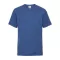 Fruit of the Loom F37 környakas gyerek póló, Kids Valueweight T, Retro Heather Royal - 14/15