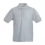 Fruit of the Loom F38 gyerek galléros piké póló, 65/35 KIDS PIQUE POLO, Heather Grey - 12/13