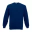 Fruit of the Loom F41 kereknyakú pulóver, SET-IN SWEAT, Navy