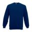 Fruit of the Loom F41 kereknyakú pulóver, SET-IN SWEAT, Navy - L