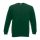 Fruit of the Loom F41 kereknyakú pulóver, SET-IN SWEAT, Bottle Green - 2XL