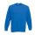 Fruit of the Loom F41 kereknyakú pulóver, SET-IN SWEAT, Royal Blue - L