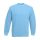 Fruit of the Loom F41 kereknyakú pulóver, SET-IN SWEAT, Sky Blue