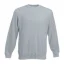 Fruit of the Loom F41 kereknyakú pulóver, SET-IN SWEAT, Heather Grey - XL