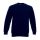 Fruit of the Loom F41 kereknyakú pulóver, SET-IN SWEAT, Deep Navy