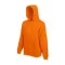 Fruit of the Loom F44 kapucnis pulóver, HOODED SWEAT, Orange - XL