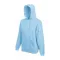Fruit of the Loom F44 kapucnis pulóver, HOODED SWEAT, Sky Blue - M