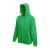 Fruit of the Loom F44 kapucnis pulóver, HOODED SWEAT, Kelly Green - L