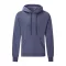 Fruit of the Loom F44 kapucnis pulóver, HOODED SWEAT, Kék - L