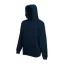 Fruit of the Loom F44 kapucnis pulóver, HOODED SWEAT, Deep Navy - 2XL