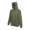 Fruit of the Loom F44 kapucnis pulóver, HOODED SWEAT, Olive - XL