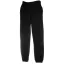 Fruit of the Loom F52 zsebes jogging alsó, ELASTICATED CUFF JOG PANTS, Black