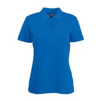   Fruit of the Loom F68 galléros Női póló LADY-FIT 65/35 POLO, Royal Blue