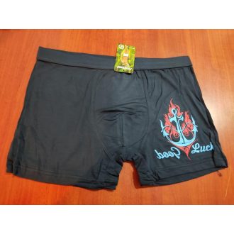 Férfi bambusz boxeralsó, mélykék-XL