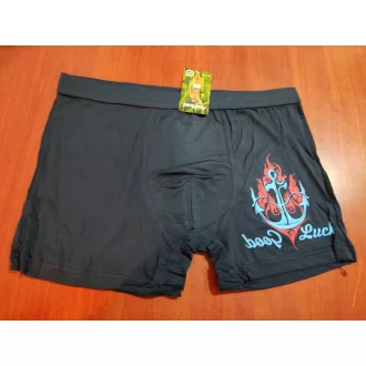 Férfi bambusz boxeralsó, mélykék-XL