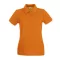 Fruit of the Loom FN01 Női galléros póló, LADY FIT PREMIUM POLO, Orange - L