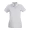 Fruit of the Loom FN01 Női galléros póló, LADY FIT PREMIUM POLO, Heather Grey - 2XL