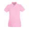 Fruit of the Loom FN01 Női galléros póló, LADY FIT PREMIUM POLO, Light Pink - XL
