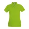 Fruit of the Loom FN01 Női galléros póló, LADY FIT PREMIUM POLO, Lime - M