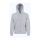 Fruit of the Loom FN07 cipzáras kapucnis pulóver, HOODED SWEAT JACKET, Heather Grey - 2XL