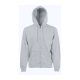 Fruit of the Loom FN07 cipzáras kapucnis pulóver, HOODED SWEAT JACKET, Heather Grey - 2XL