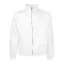 Fruit of the Loom FN08 cipzáras galléros pulóver, CLASSIC SWEAT JACKET, White