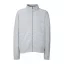 Fruit of the Loom FN08 cipzáras galléros pulóver, CLASSIC SWEAT JACKET, Heather Grey - 2XL